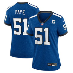 Kwity Paye Indianapolis Colts Women's Indiana Nights Alternate Game Jersey - Royal - Nike