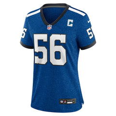 Quenton Nelson Indianapolis Colts Women's Indiana Nights Alternate Game Jersey - Royal - Nike