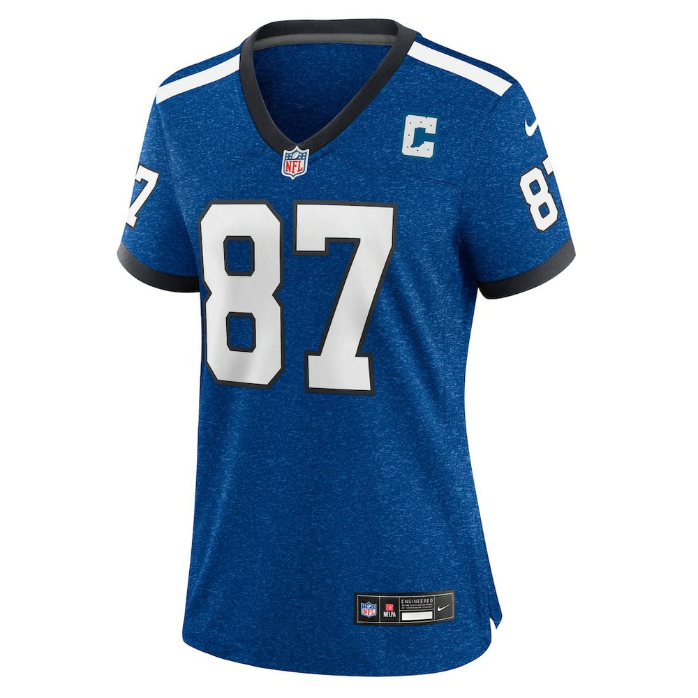 Reggie Wayne Indianapolis Colts Women's Indiana Nights Alternate Game Jersey - Royal - Nike