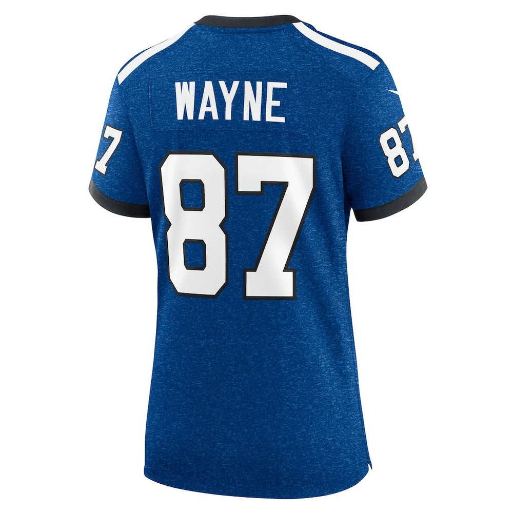 Reggie Wayne Indianapolis Colts Women's Indiana Nights Alternate Game Jersey - Royal - Nike