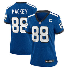 John Mackey Indianapolis Colts Women's Indiana Nights Alternate Game Jersey - Royal - Nike