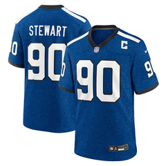 Grover Stewart Indianapolis Colts Alternate Game Jersey - Blue - Nike