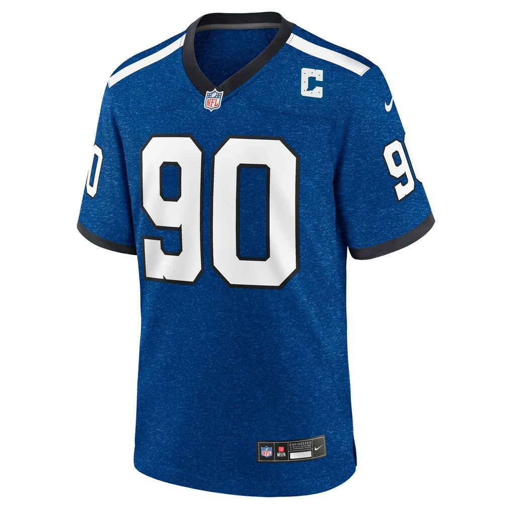 Grover Stewart Indianapolis Colts Alternate Game Jersey - Blue - Nike
