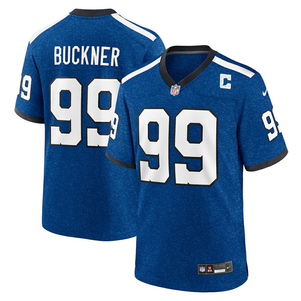 DeForest Buckner Indianapolis Colts Alternate Game Jersey - Blue - Nike