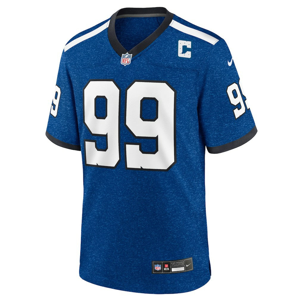 DeForest Buckner Indianapolis Colts Alternate Game Jersey - Blue - Nike