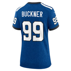 DeForest Buckner Indianapolis Colts Women's Indiana Nights Alternate Game Jersey - Royal - Nike