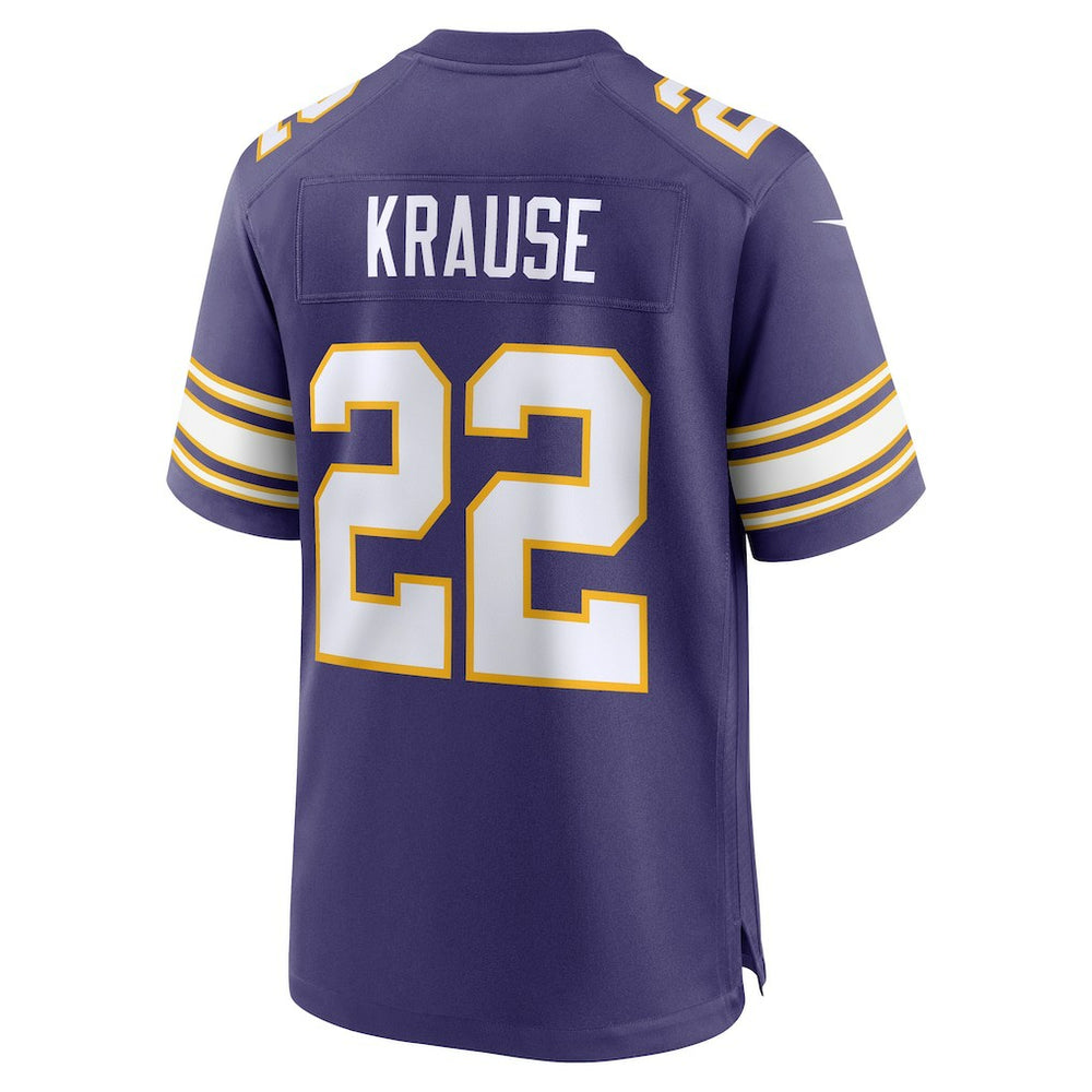 Paul Krause Minnesota Vikings Retired Player Alternate Game Jersey - Purple - Nike