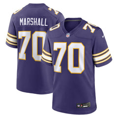 Jim Marshall Minnesota Vikings Retired Player Alternate Game Jersey - Purple - Nike