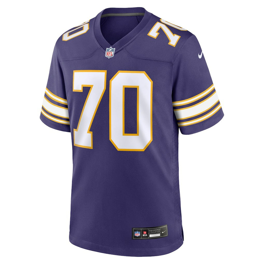 Jim Marshall Minnesota Vikings Retired Player Alternate Game Jersey - Purple - Nike