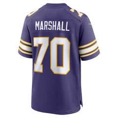 Jim Marshall Minnesota Vikings Retired Player Alternate Game Jersey - Purple - Nike