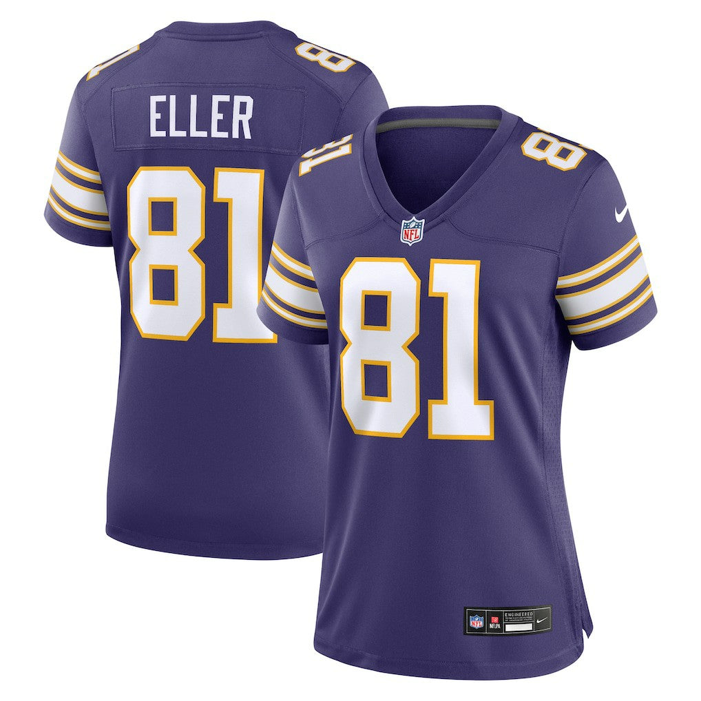 Carl Eller Minnesota Vikings Women's Classic Retired Player Jersey - Purple - Nike