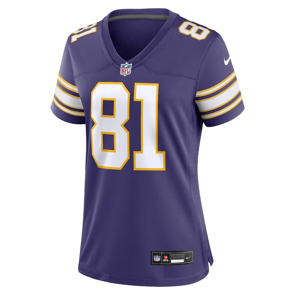 Carl Eller Minnesota Vikings Women's Classic Retired Player Jersey - Purple - Nike