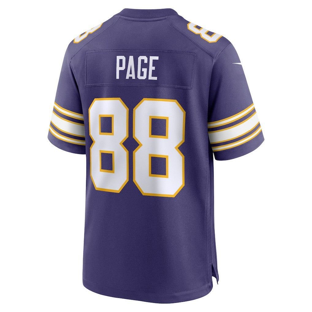 Alan Page Minnesota Vikings Retired Player Alternate Game Jersey - Purple - Nike