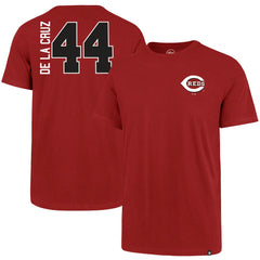 Elly De La Cruz Cincinnati Reds '47 Name & Number T-Shirt Sale