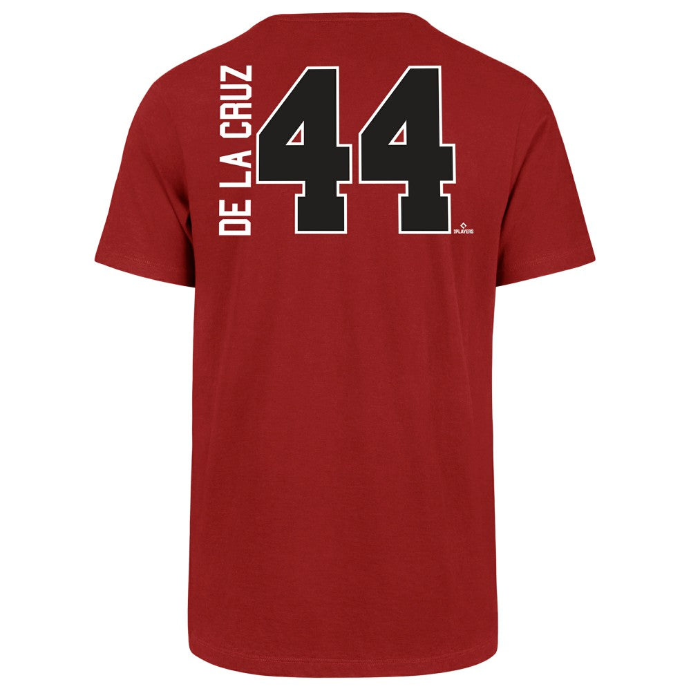 Elly De La Cruz Cincinnati Reds '47 Name & Number T-Shirt Sale