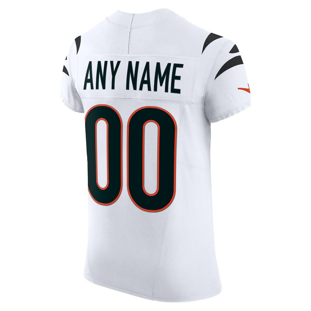 Cincinnati Bengals Vapor F.U.S.E. Elite Custom Jersey - White - Nike