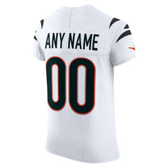 Cincinnati Bengals Vapor F.U.S.E. Elite Custom Jersey - White - Nike