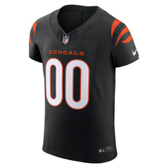 Cincinnati Bengals Team Vapor F.U.S.E. Elite Custom Jersey - Black - Nike