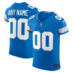 Detroit Lions Team Vapor F.U.S.E. Elite Custom Jersey - Blue - Nike