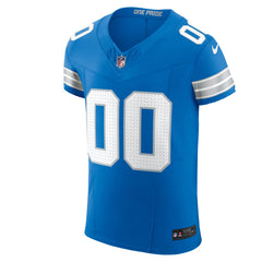 Detroit Lions Team Vapor F.U.S.E. Elite Custom Jersey - Blue - Nike