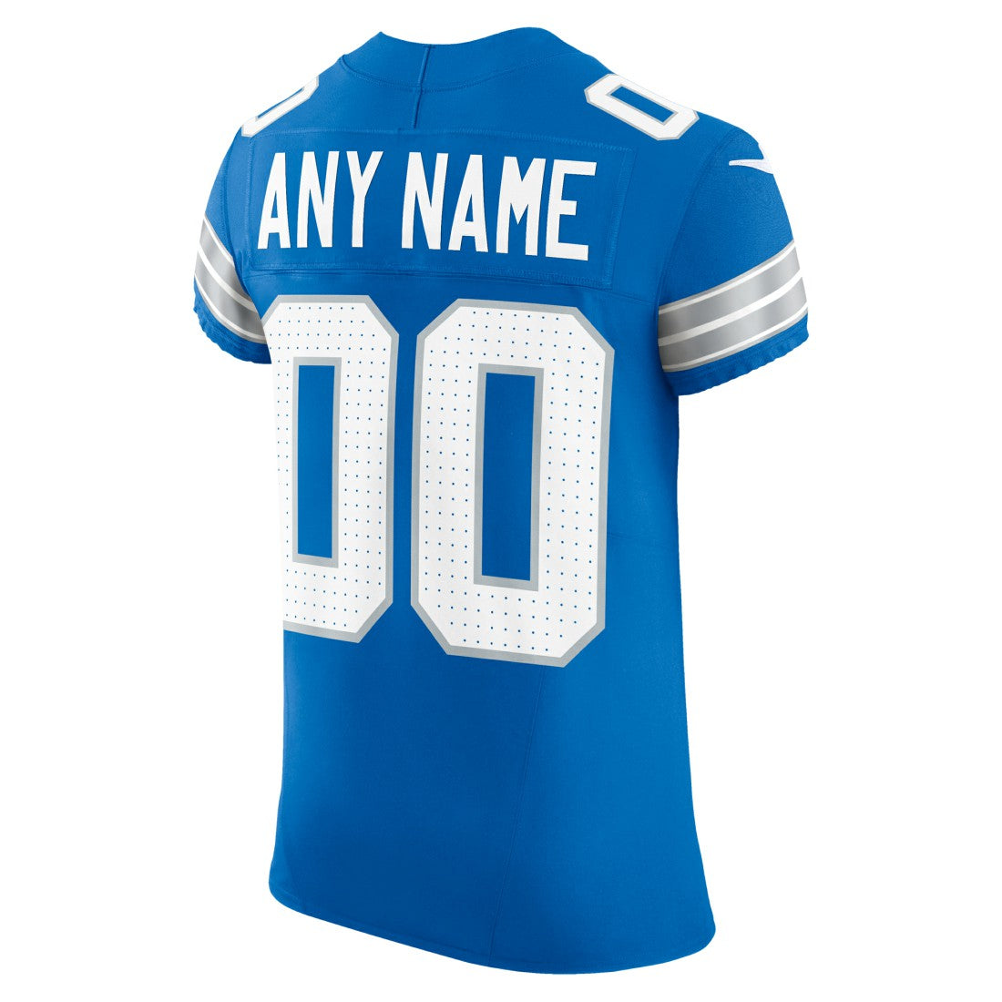 Detroit Lions Team Vapor F.U.S.E. Elite Custom Jersey - Blue - Nike