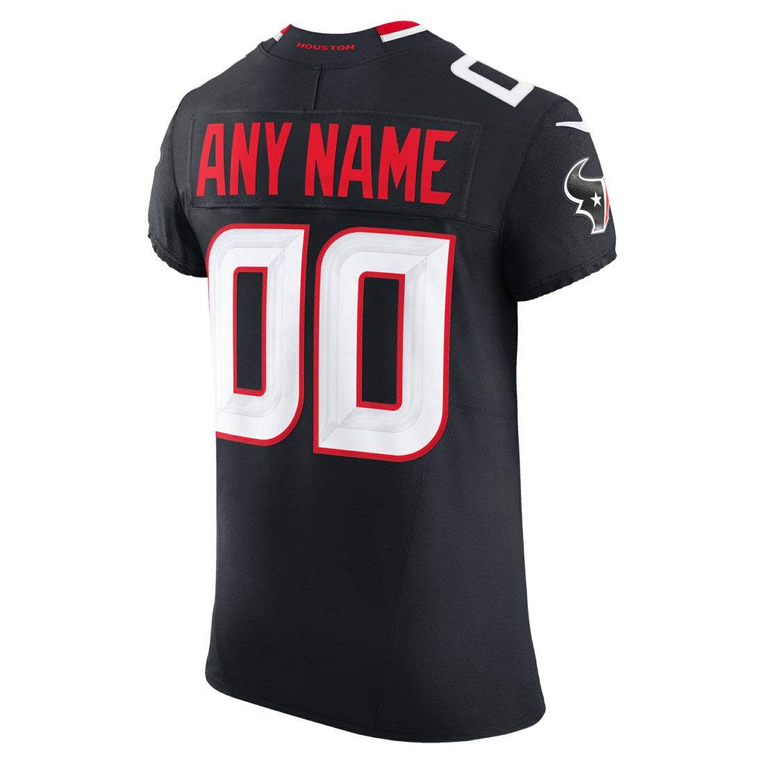 Houston Texans Team Vapor F.U.S.E. Elite Custom Jersey - Navy - Nike