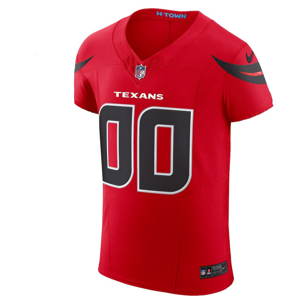 Houston Texans Alternate Vapor F.U.S.E. Elite Custom Jersey - Red - Nike