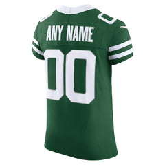 New York Jets Vapor F.U.S.E. Elite Custom Jersey - Legacy Green - Nike