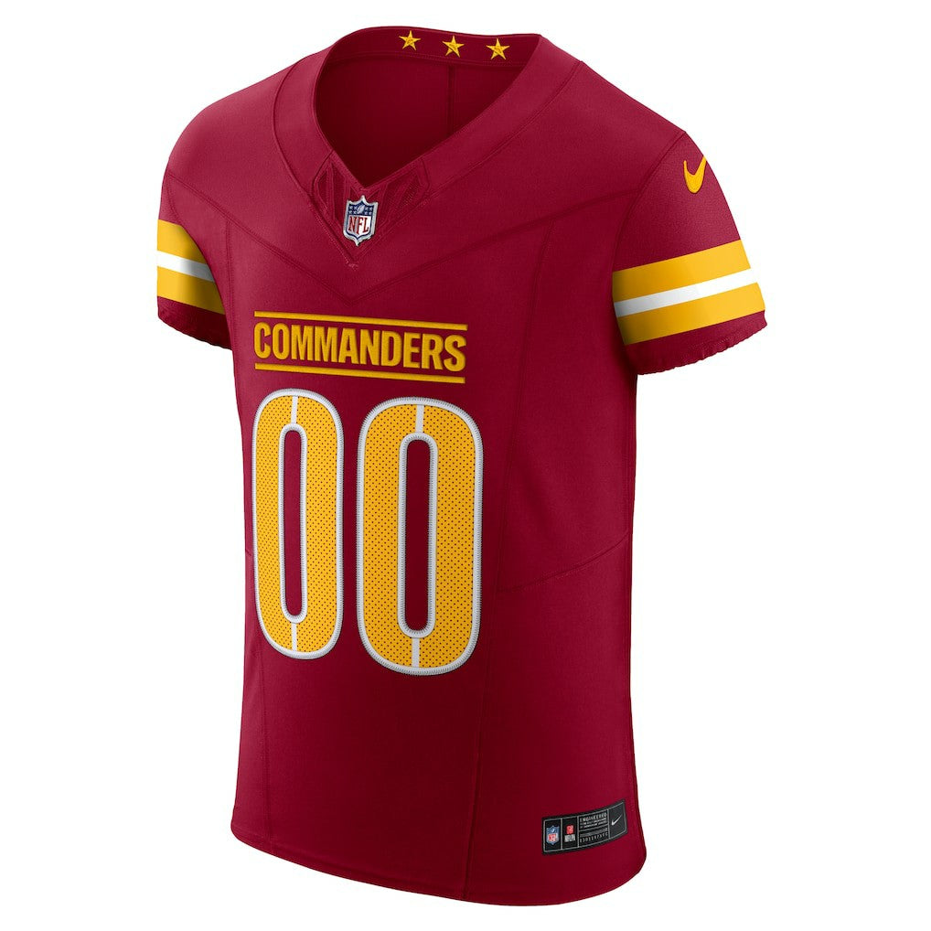 Washington Commanders Team Vapor F.U.S.E. Elite Custom Jersey - Burgundy - Nike