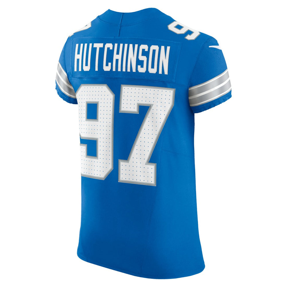 Aidan Hutchinson Detroit Lions Vapor F.U.S.E. Elite Jersey - Blue - Nike