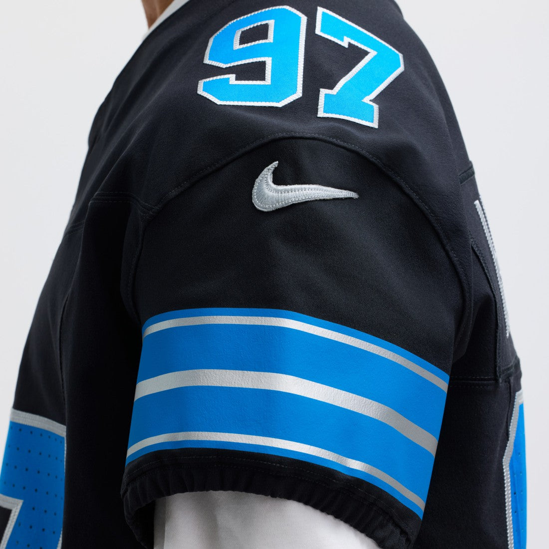 Aidan Hutchinson Detroit Lions Alternate Vapor F.U.S.E. Elite Jersey - Black - Nike