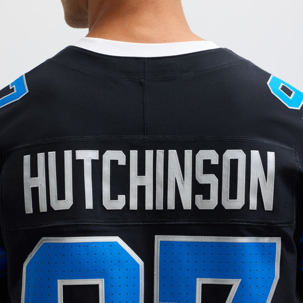Aidan Hutchinson Detroit Lions Alternate Vapor F.U.S.E. Elite Jersey - Black - Nike