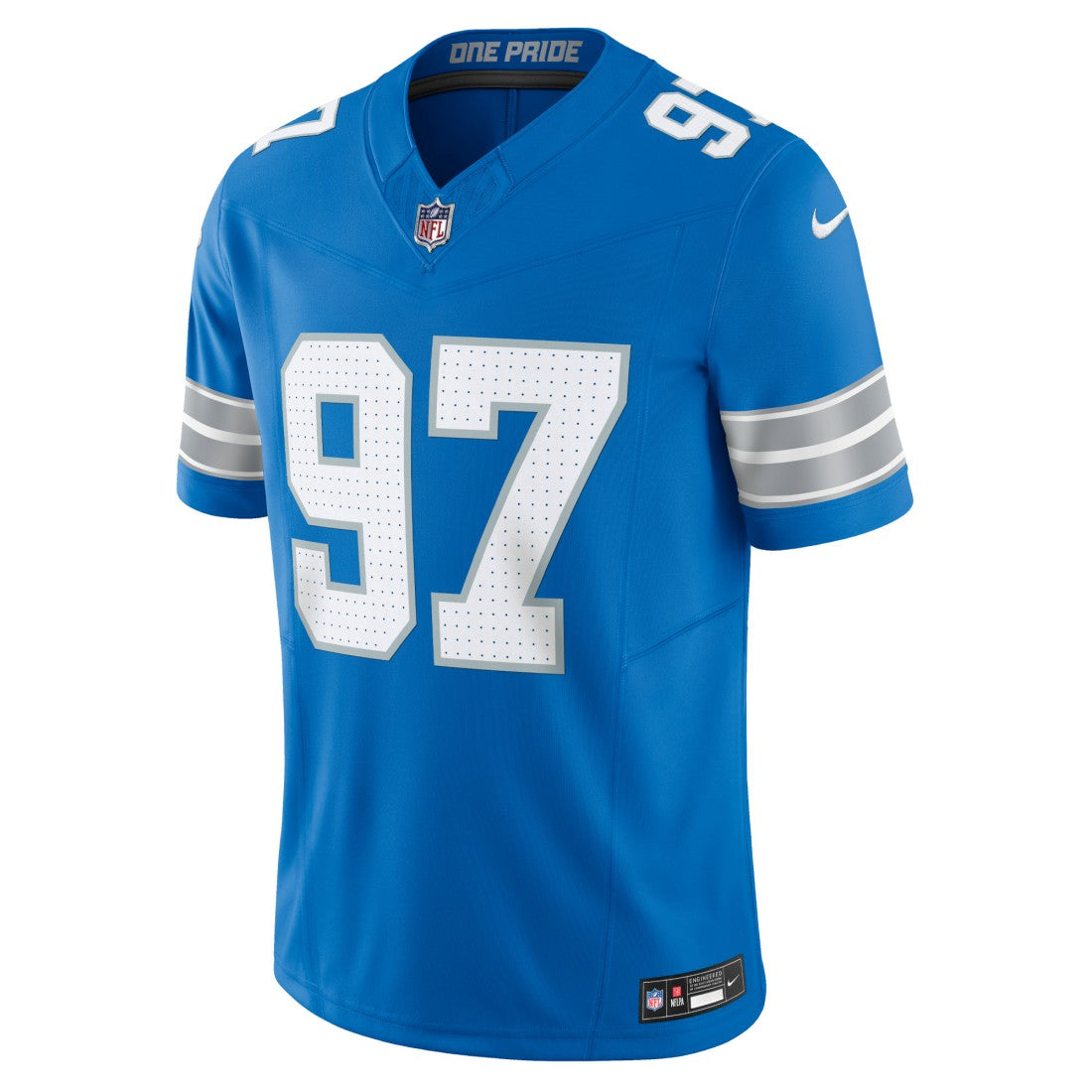 Aidan Hutchinson Detroit Lions Team Vapor F.U.S.E. Limited Jersey - Blue - Nike