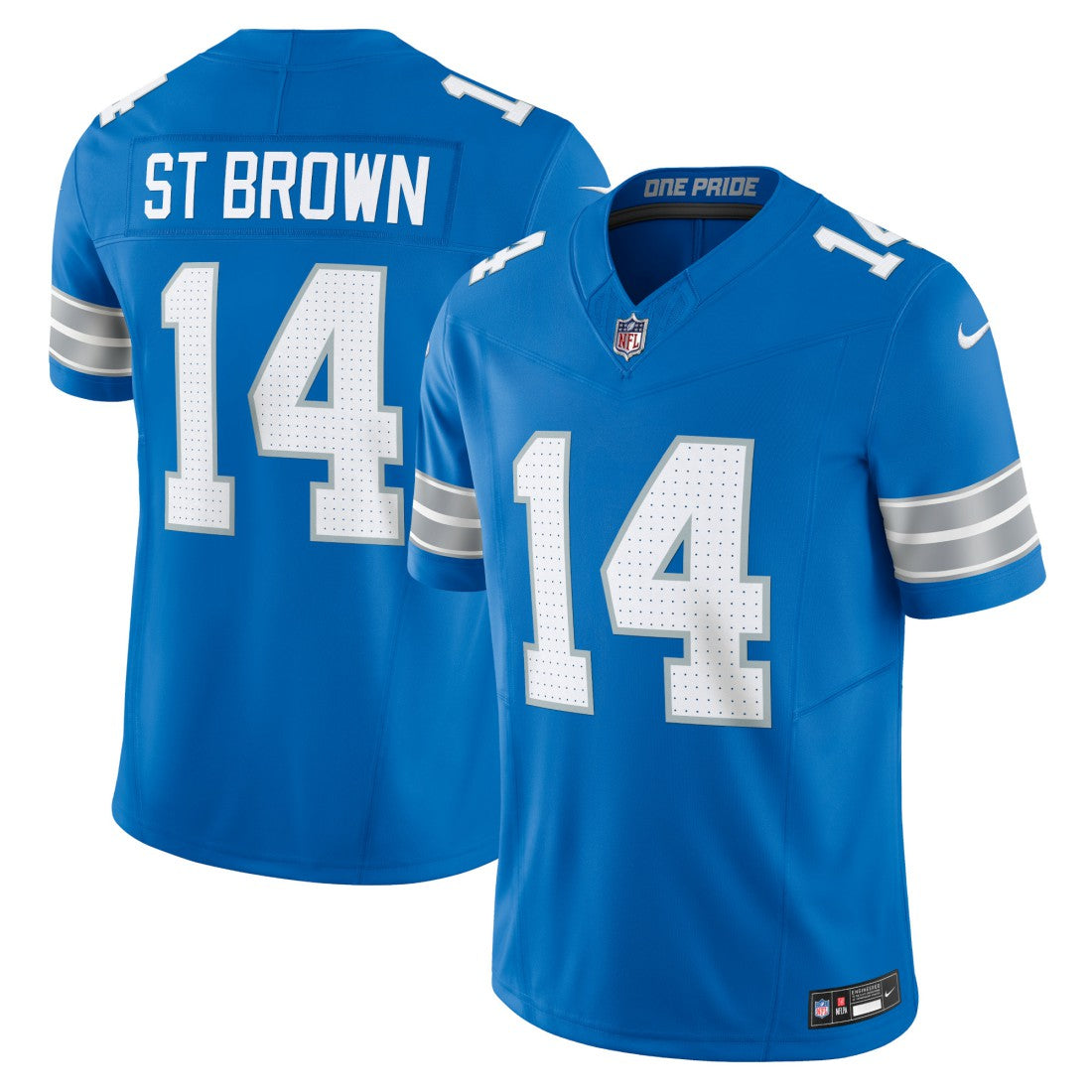 Amon-Ra St. Brown Detroit Lions Vapor F.U.S.E. Limited Jersey - Blue - Nike