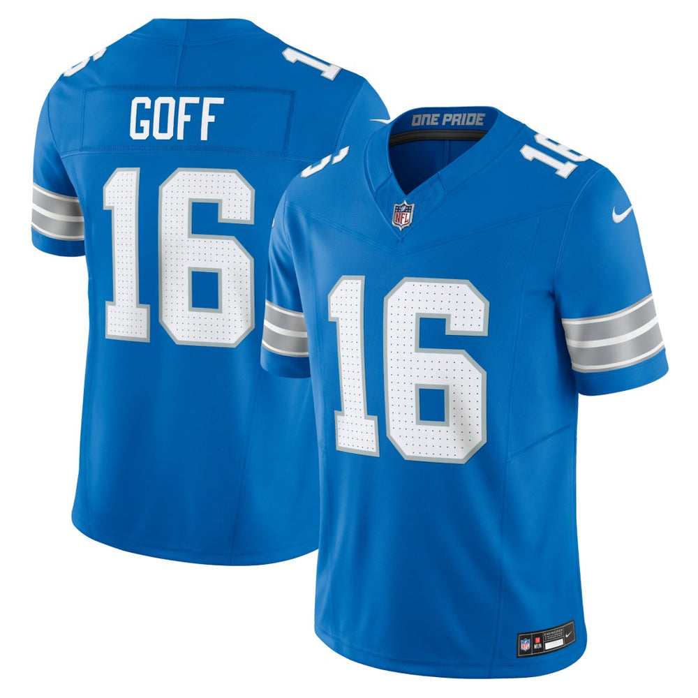 Jared Goff Detroit Lions Vapor F.U.S.E. Limited Jersey - Blue - Nike