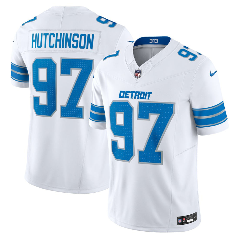 Aidan Hutchinson Detroit Lions Vapor F.U.S.E. Limited Jersey - White - Nike