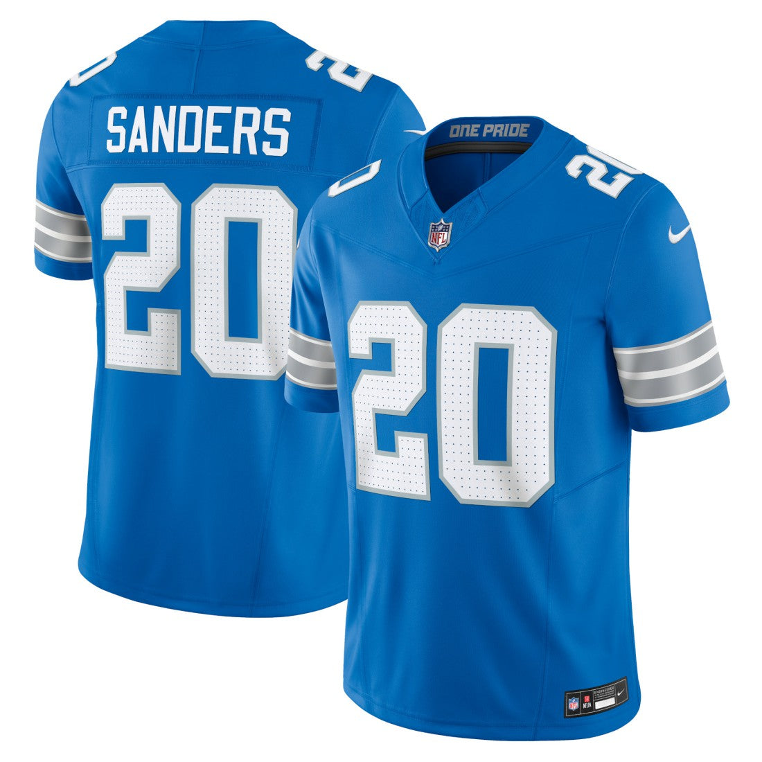 Barry Sanders Detroit Lions Vapor F.U.S.E. Limited Jersey - Blue - Nike