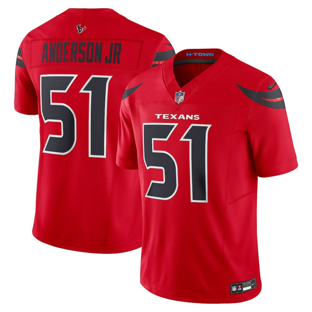 Will Anderson Jr. Houston Texans Alternate Vapor F.U.S.E. Limited Jersey - Red - Nike