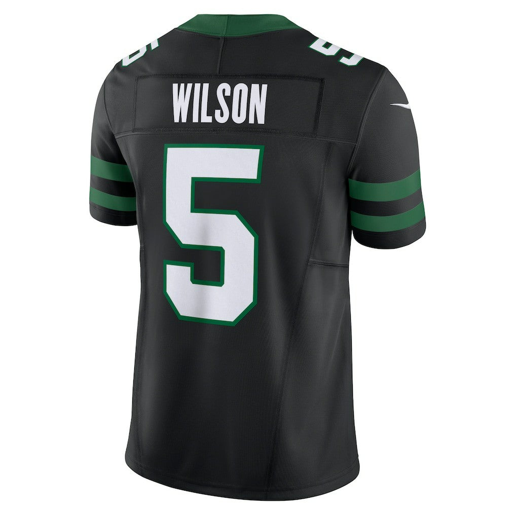 Garrett Wilson New York Jets Alternate Vapor F.U.S.E. Limited Jersey - Legacy Black - Nike