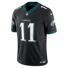A.J. Brown Philadelphia Eagles Alternate Vapor F.U.S.E. Limited Jersey - Black - Nike
