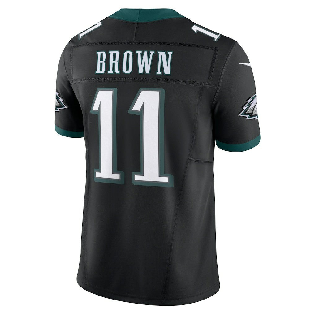 A.J. Brown Philadelphia Eagles Alternate Vapor F.U.S.E. Limited Jersey - Black - Nike
