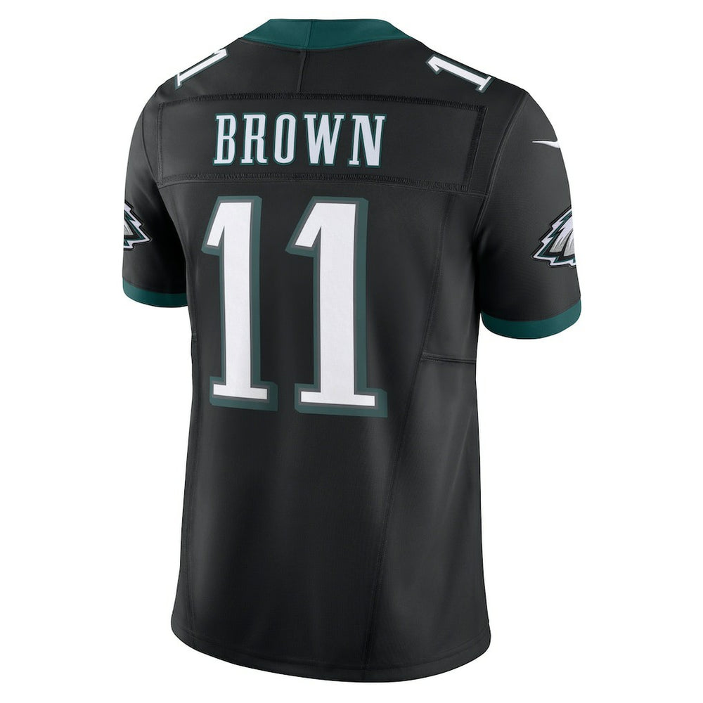 A.J. Brown Philadelphia Eagles Alternate Vapor F.U.S.E. Limited Jersey - Black - Nike