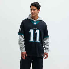 A.J. Brown Philadelphia Eagles Alternate Vapor F.U.S.E. Limited Jersey - Black - Nike