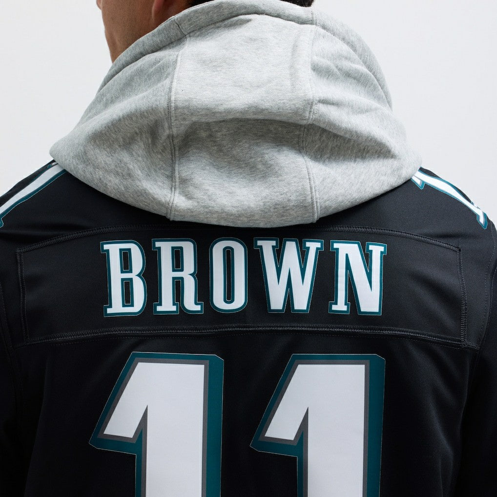 A.J. Brown Philadelphia Eagles Alternate Vapor F.U.S.E. Limited Jersey - Black - Nike