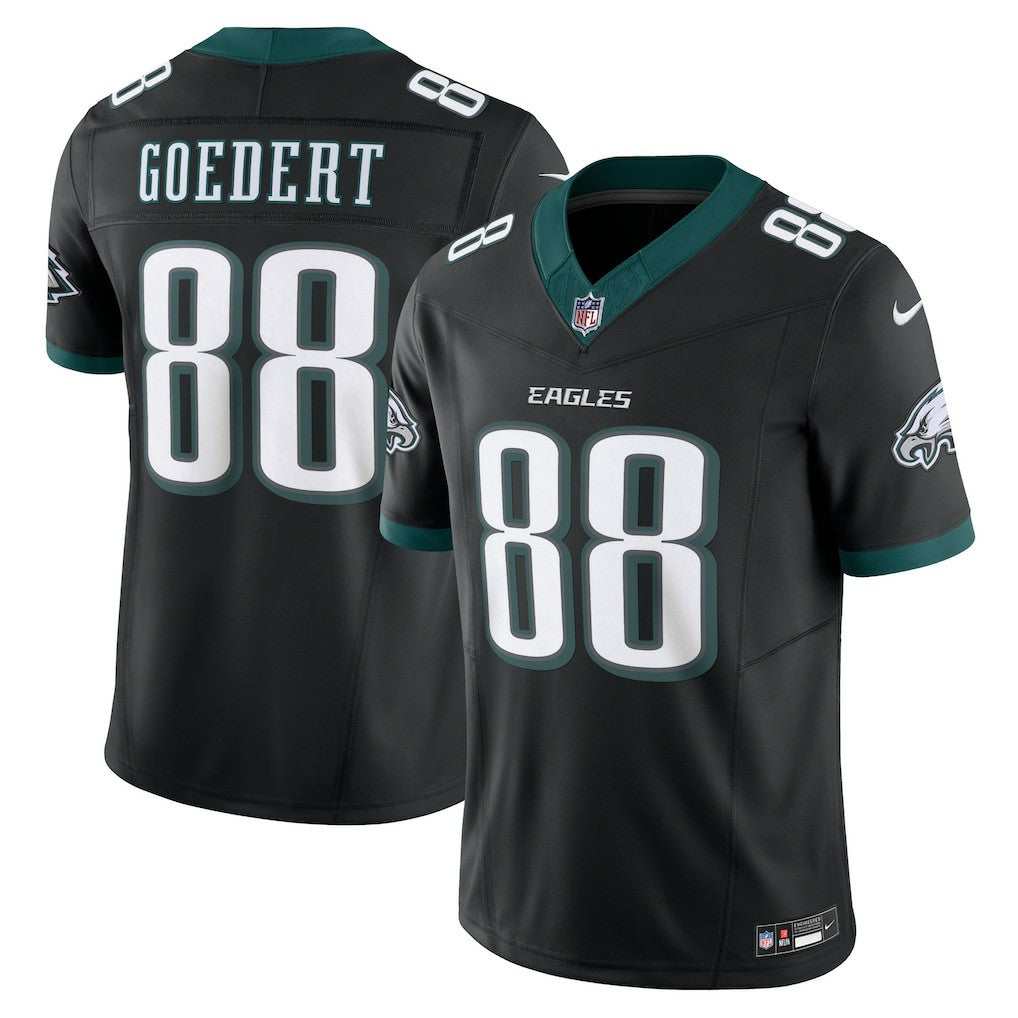 Dallas Goedert Philadelphia Eagles Alternate Vapor F.U.S.E. Limited Jersey - Black - Nike