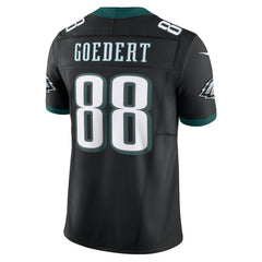 Dallas Goedert Philadelphia Eagles Alternate Vapor F.U.S.E. Limited Jersey - Black - Nike