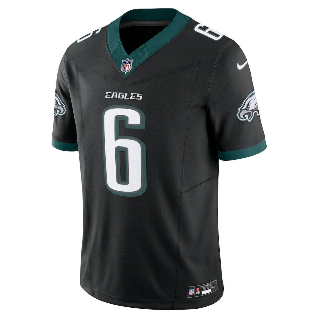 DeVonta Smith Philadelphia Eagles Alternate Vapor F.U.S.E. Limited Jersey - Black - Nike