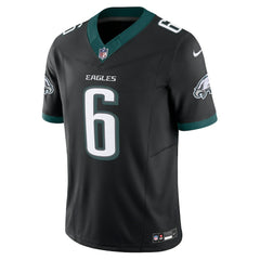 DeVonta Smith Philadelphia Eagles Alternate Vapor F.U.S.E. Limited Jersey - Black - Nike