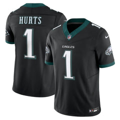 Jalen Hurts Philadelphia Eagles Alternate Vapor F.U.S.E. Limited Jersey - Black - Nike