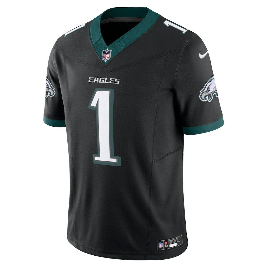 Jalen Hurts Philadelphia Eagles Alternate Vapor F.U.S.E. Limited Jersey - Black - Nike